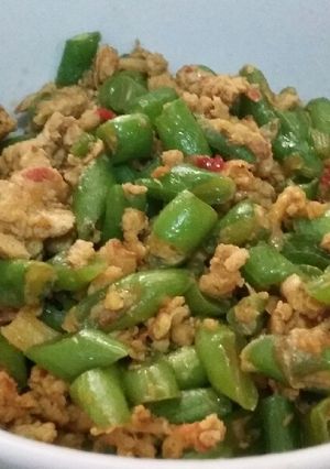 Foto resep Orak arik telur buncis