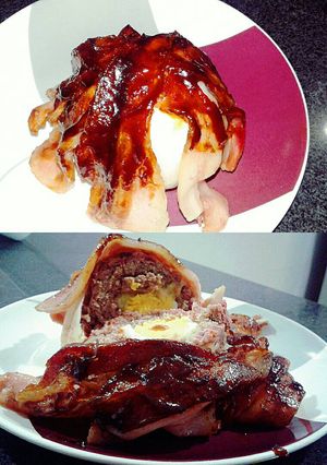 Una foto de Albóndigas bbq (poke bolas)