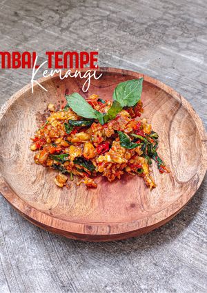 Foto resep 17. Sambal tempe kemangi