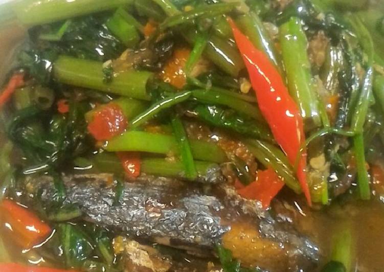 Resep Tumis Cah Kangkung Ikan Cue Terasi Saus Tiram Anti Gagal