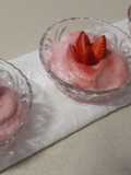 Espuma de fresas
