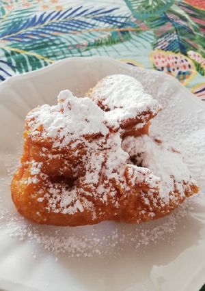 Una foto de Picarones