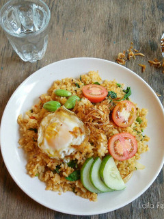 Foto resep Nasi goreng pete (#postingrame2_nasigoreng)
