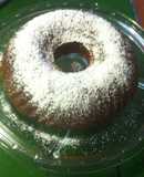 Rosca integral marmoleada de naranja
