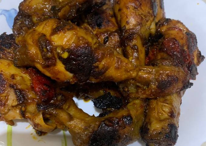 Ayam ungkep bakar