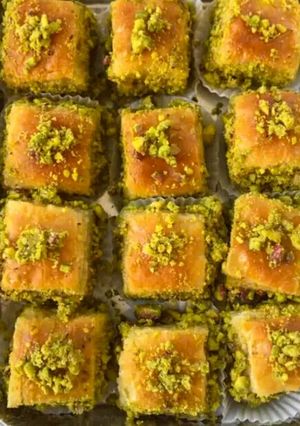 صورة لوصفة بقلاوة
