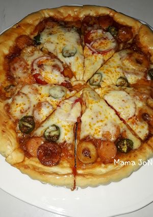 Foto resep Pizza Saus Balognese
