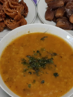 Una foto de Sopa marroquí de cebada para el ftour de Ramadán