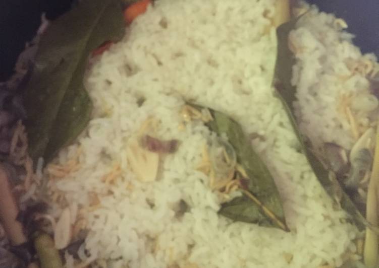 Nasi liwet rice cooker sederhana