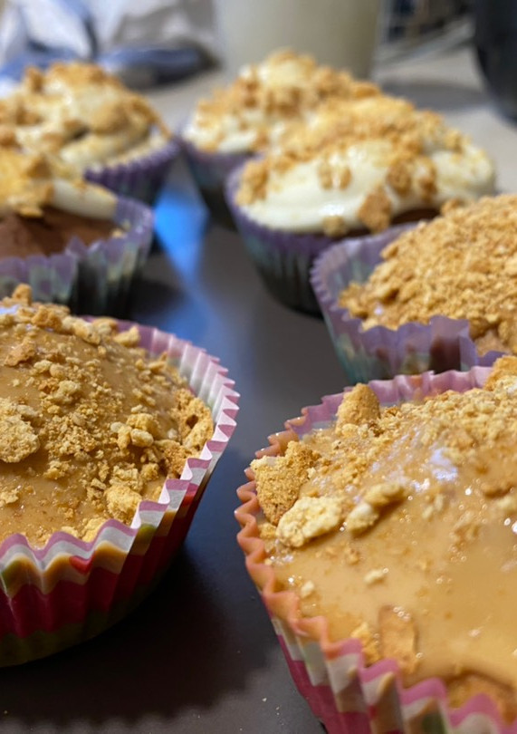 Una foto de Cupcakes de Pascua 🐣