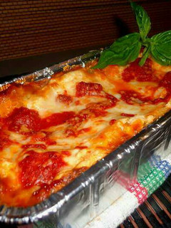 Una foto de Pasticho con vegetales