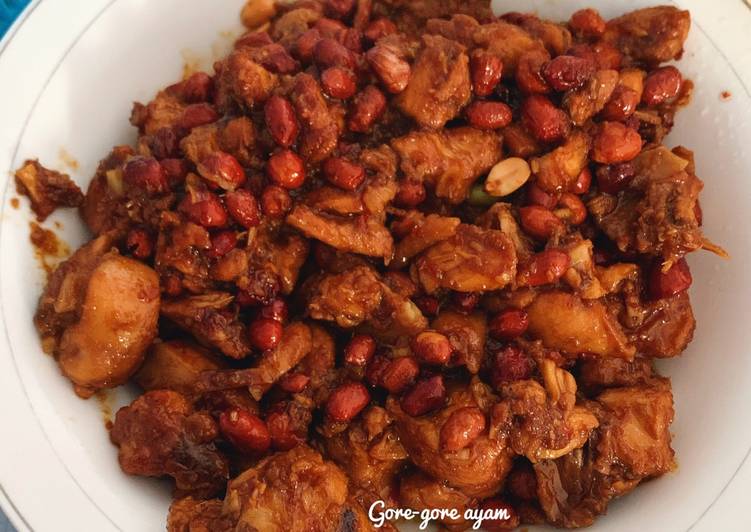 Cara Gampang Menyiapkan Gore-gore ayam yang Menggugah Selera