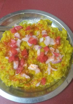 A picture of Daal chawal ki khichdi.