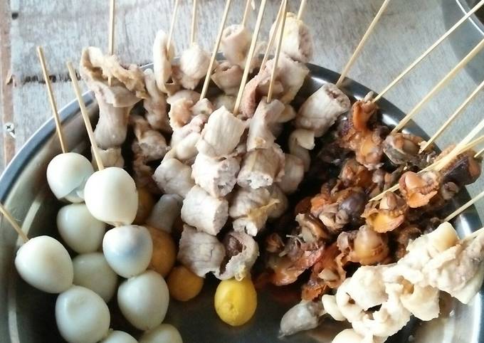 Wajib coba! Cara gampang membuat Aneka Sate Pelengkap Soto Semarang  sempurna