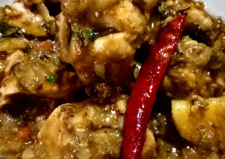 Recipe of Homemade Split Black Daal Chicken with Mung bean