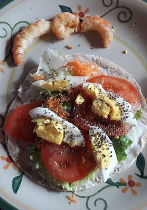 Una foto de Almuerzo rapidito y saluable!
