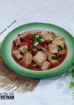 Foto resep Dau Hu Sot Ca Vietnam (Tahu Goreng Saus Cabe ala Vietnam)