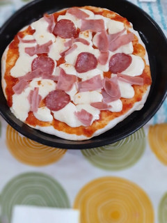Una foto de Masa para pizza casera rapidísima!
