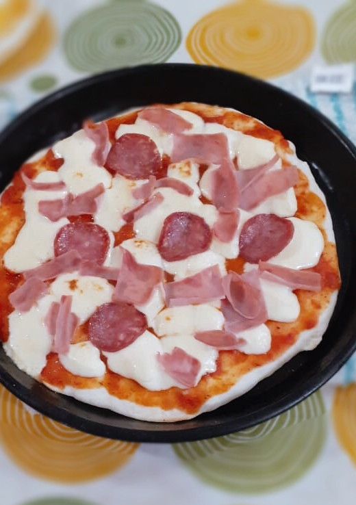 Una foto de Masa para pizza casera rapidísima!
