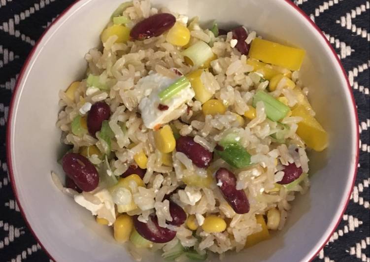 Simple Way to Prepare Super Quick Homemade Mexican bean salad