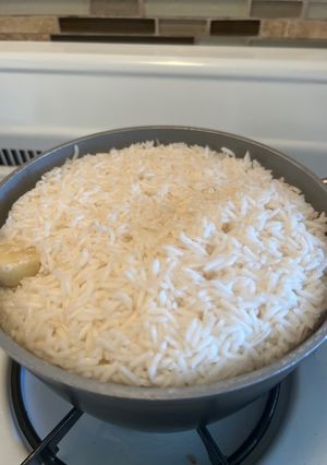 Una foto de Arroz blanco