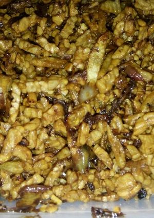 Foto resep Sambal goreng tempe + kentang kering