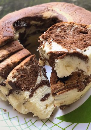 Foto resep Zebra Cake Putih Telur