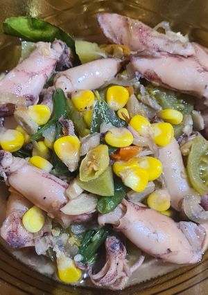 Foto resep Tumis cumi asin