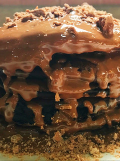 صورة لوصفة بان كيك بالشوكلاته🍫