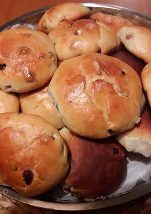 Φωτογραφία της συνταγής Σταφιδόψωμα brioche με γιαούρτι