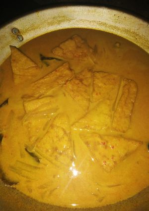 Foto resep Sayur santan labu siam ala abang² "lontong sayur"