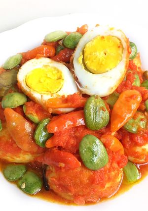 Foto resep Telor Pete Balado