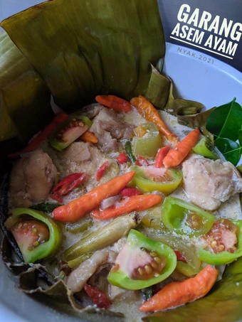 Cara Simple Membuat Resep  Garang Asem Ayam Simple (Tanpa Bungkus) yang Sempurna, Lezat
