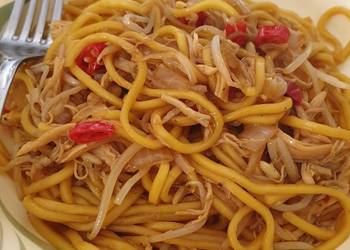 Unique Cuisine Easy Chicken Noodles Practical Delicious