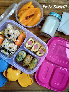 Foto resep Bento Komplit Sehat