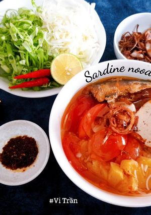 Hình của món Bún cá mòi 🍜.