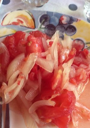 Una foto de Ensalada chilena