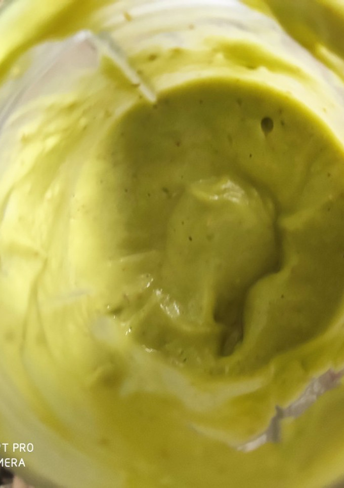 Una foto de Salsa de aguacate
