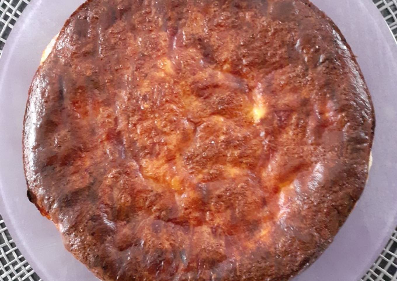 Quiche Lorraine "Légère et sans pâte" / Healthy