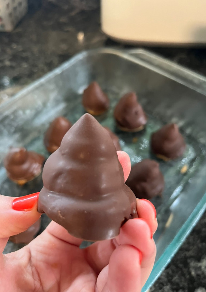Una foto de Conitos de dulce de leche