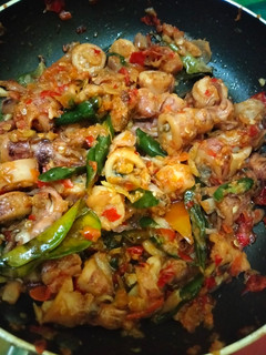 Foto resep Sambal Cumi Asin Ala-Ala
