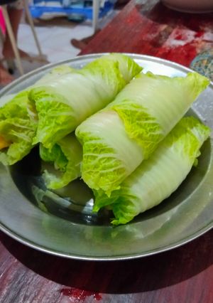 Foto resep Sayur sawi gulung