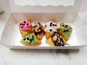 Gambar croissant topping