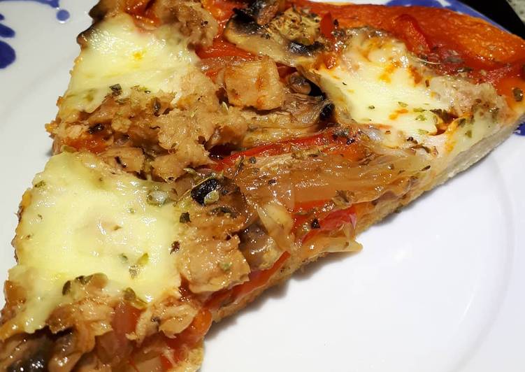 Pizza con verdura