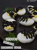 Spooky Spider Deviled Eggs