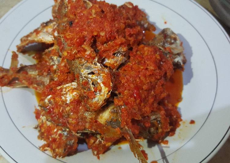 Cara Gampang Membuat Ikan selar balado, Sempurna
