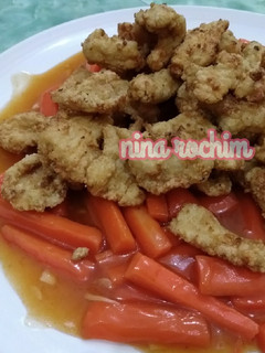 Foto resep Ayam asam manis (simple)