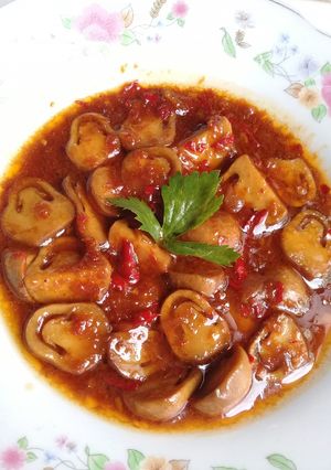 Foto resep Jamur merang saus tiram