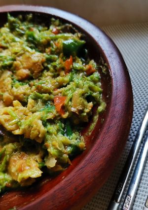 Foto resep Tempe penyet sambel ijo