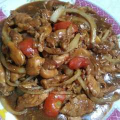 รูปของ Chicken teriyaki gurih bikin nagih 😜😄#ahlinya ayam